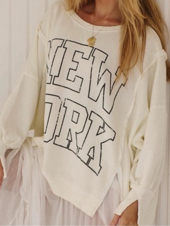 We The Free Tops - NWT FREE PEOPLE WE THE FREE GRAPHIC CAMDEN